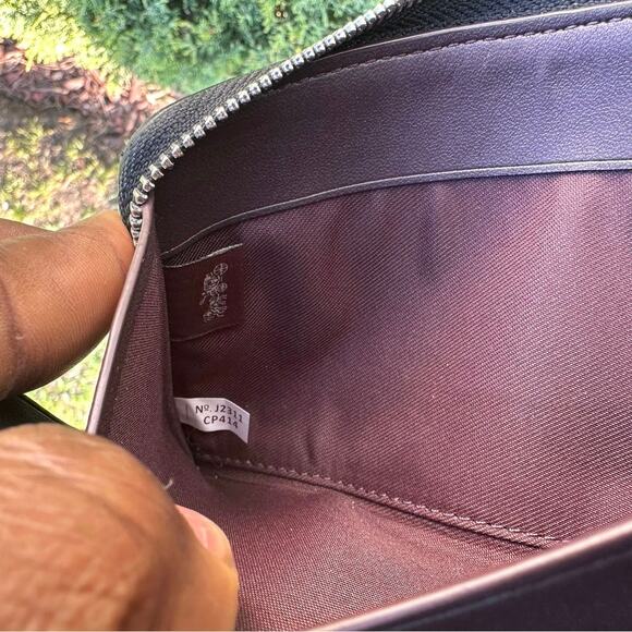 Coach Dempsey Large Phone Wallet In Signature Jacquard With Star Embroidery - Picture 8 of 16